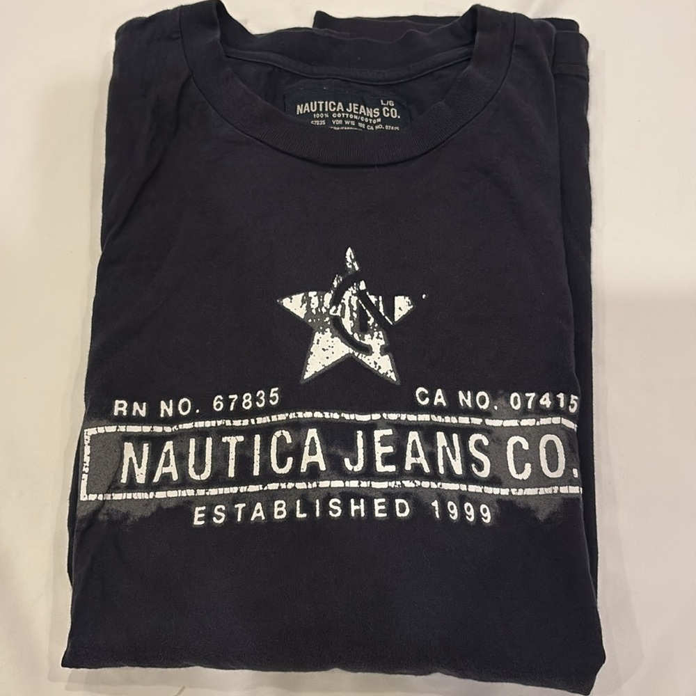 Nautica Men's Black T-Shirt - Picture 4 of 4